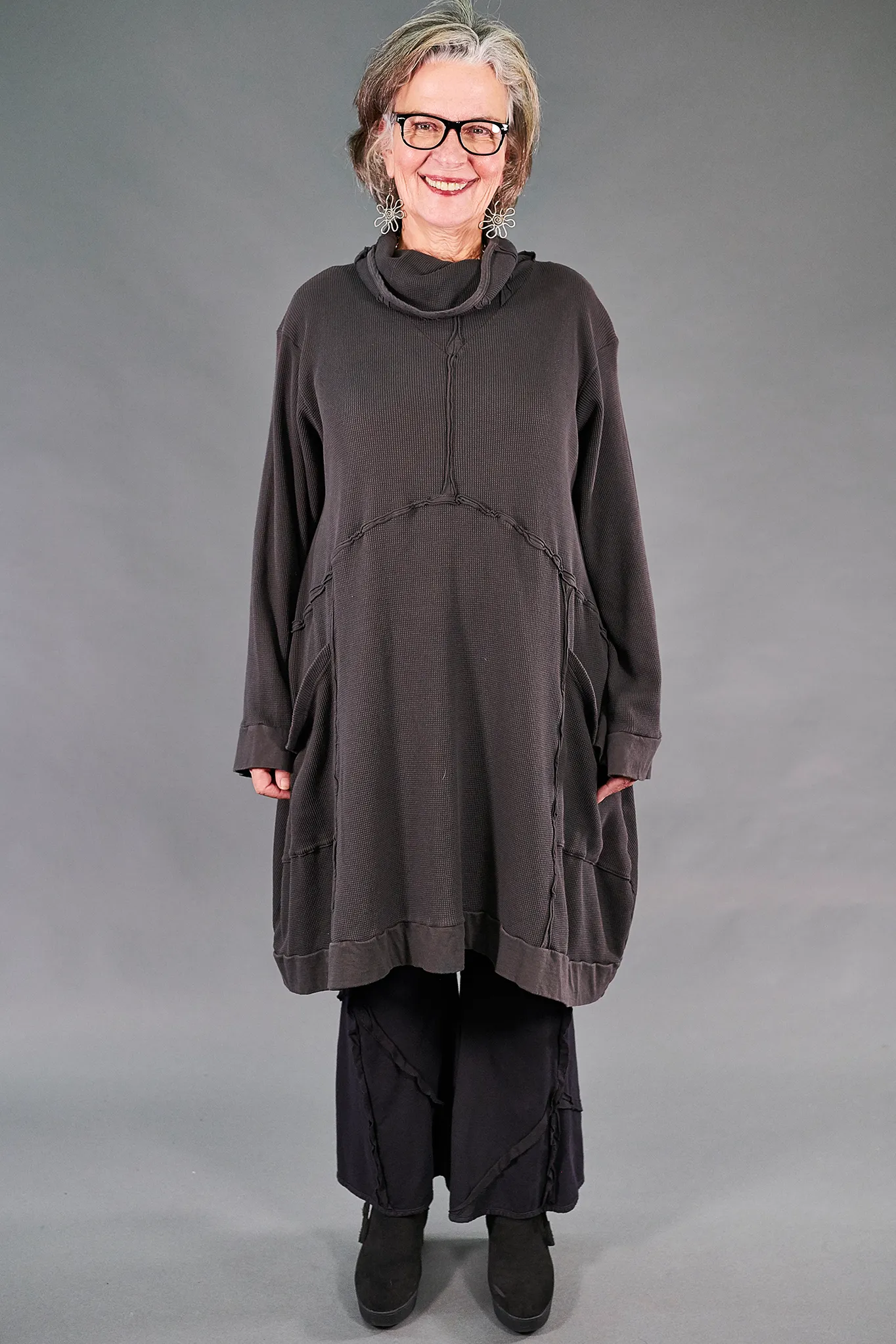 2207 Thermal Travel All Roads Tunic-Italian Umber-U