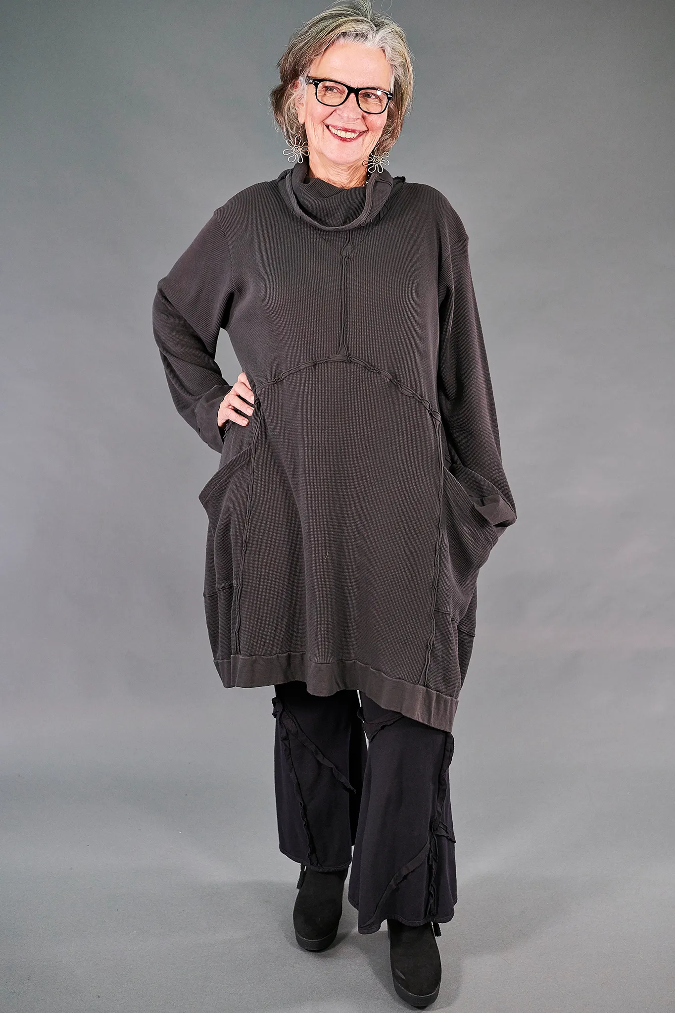 2207 Thermal Travel All Roads Tunic-Italian Umber-U