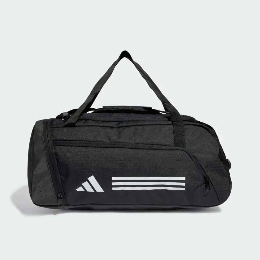 ADIDAS 3-STRIPE SMALL BLACK DUFFLE BAG