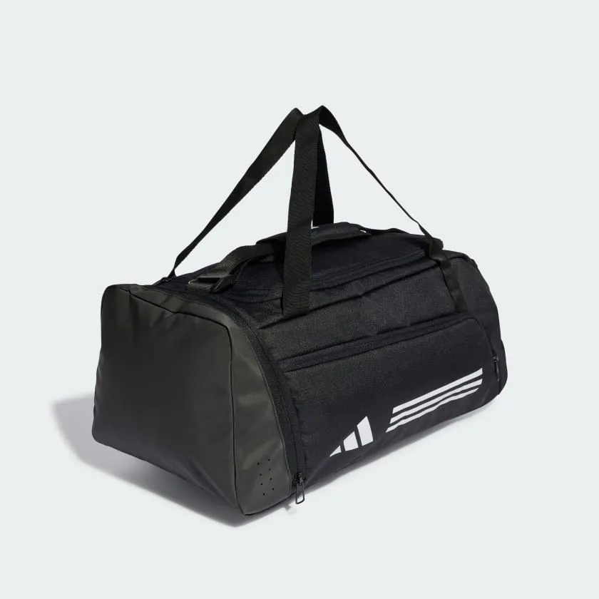 ADIDAS 3-STRIPE SMALL BLACK DUFFLE BAG
