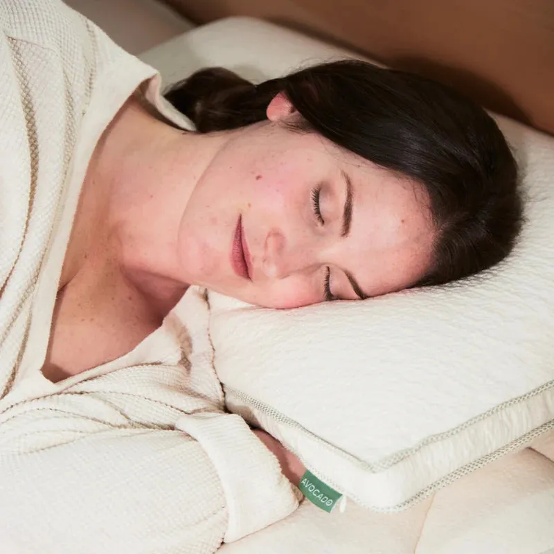Avocado Luxury Organic Plush Pillow Extraordinary Comfort