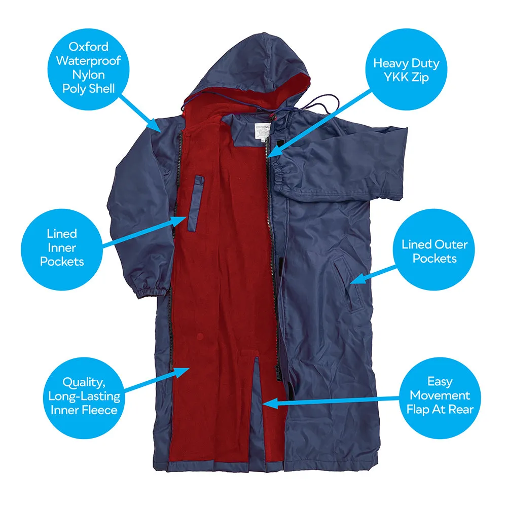 Black/Red Parka