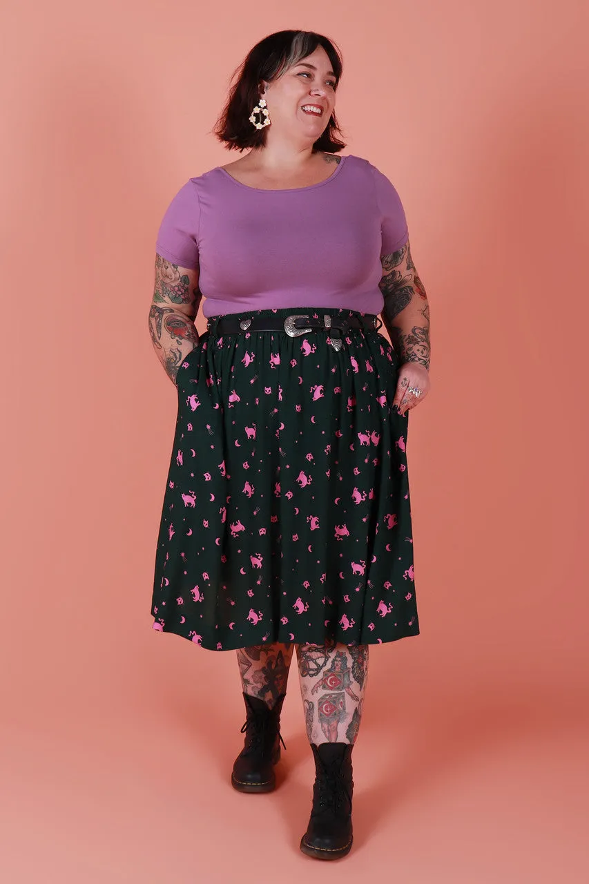 Bronte Reversible Top Fox Glove Purple
