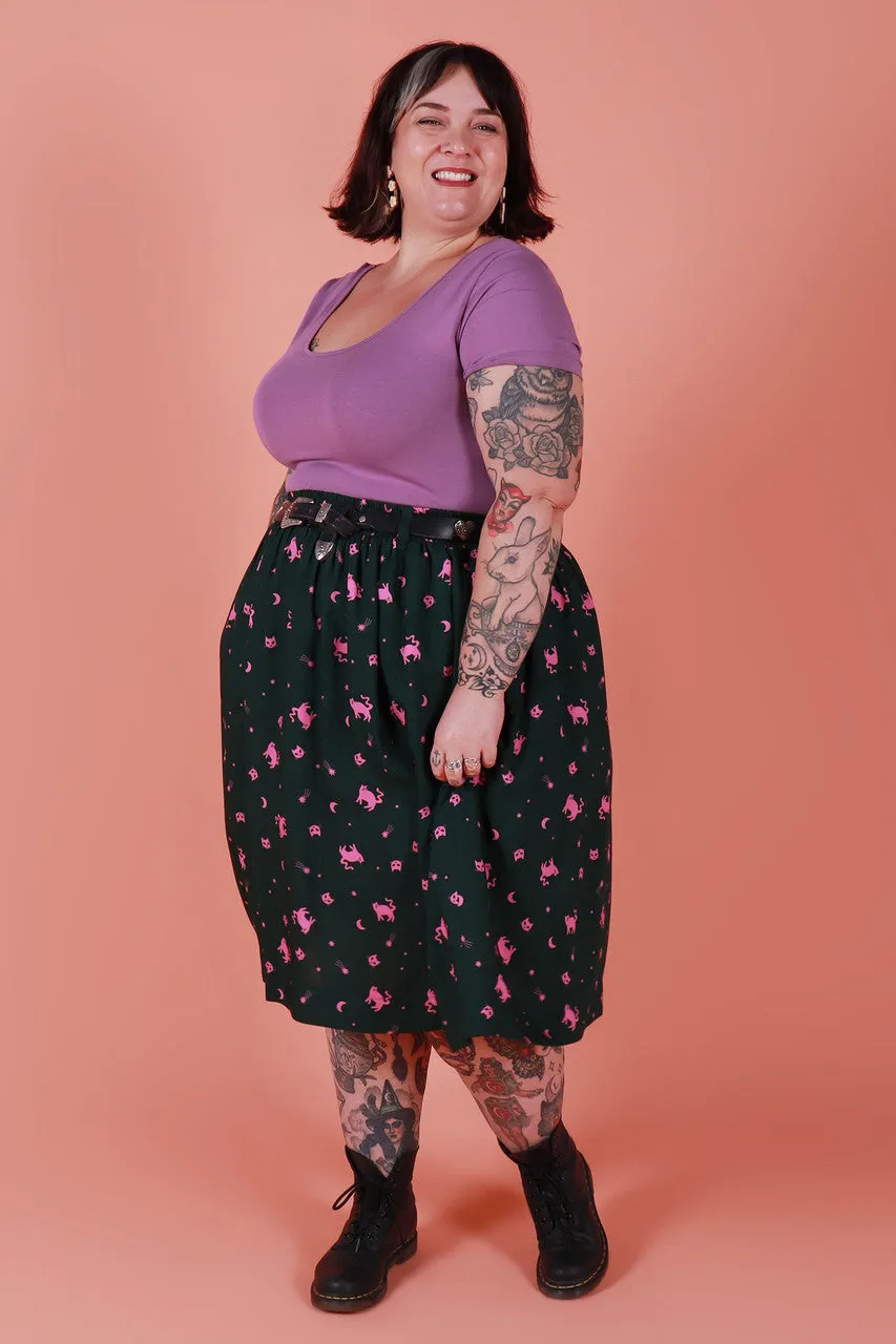 Bronte Reversible Top Fox Glove Purple