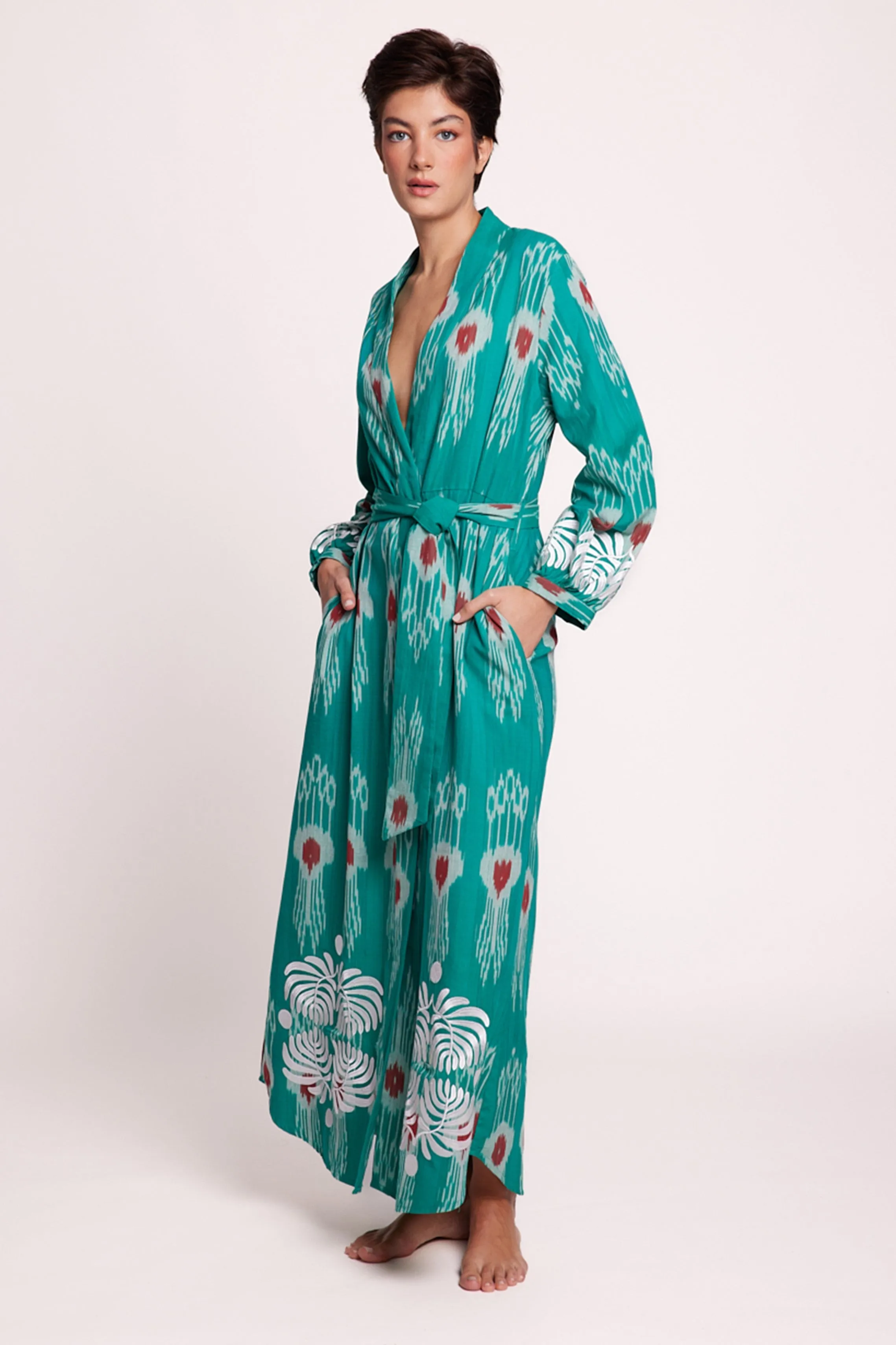 Chinkara Green Robe