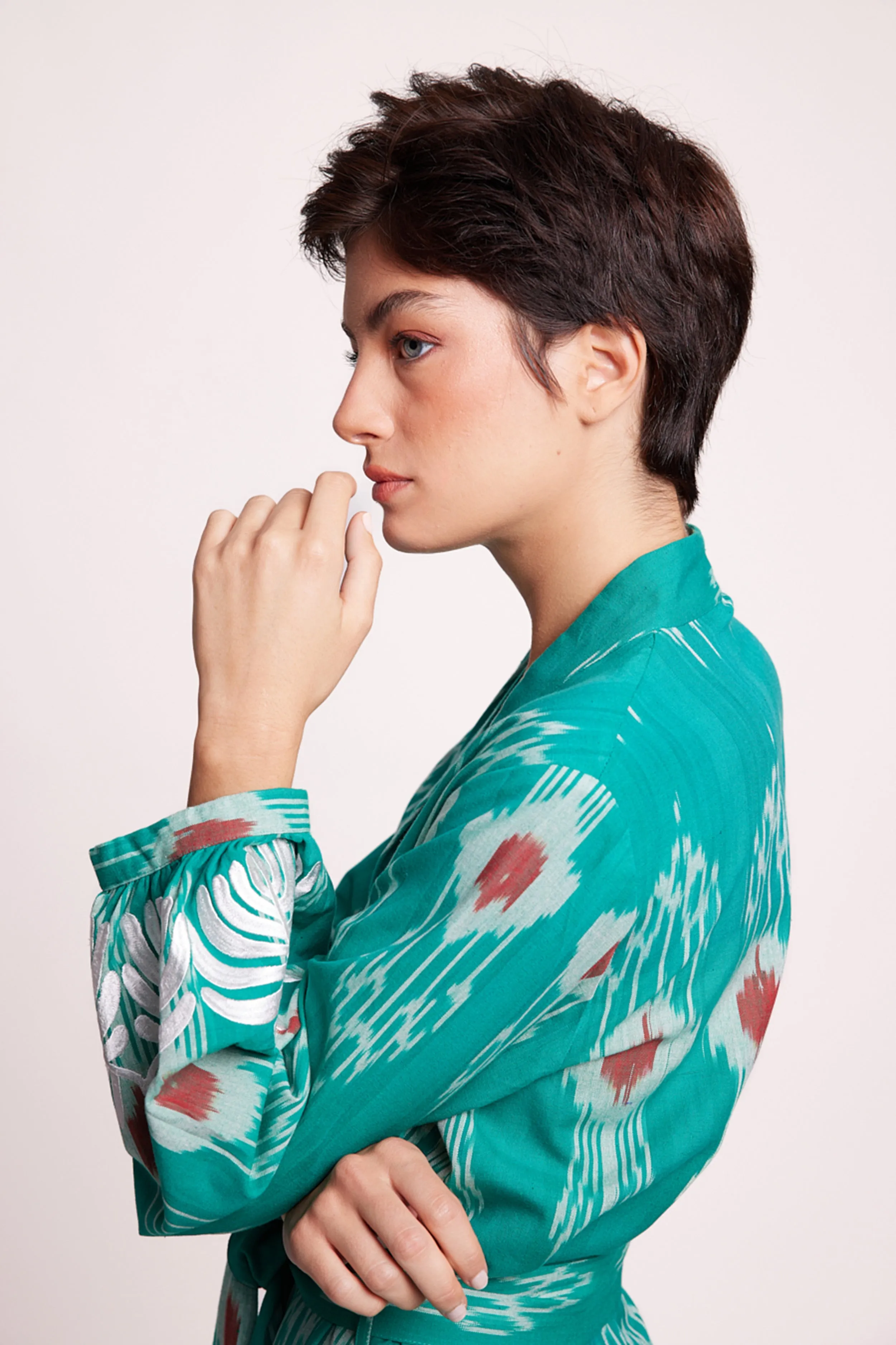 Chinkara Green Robe