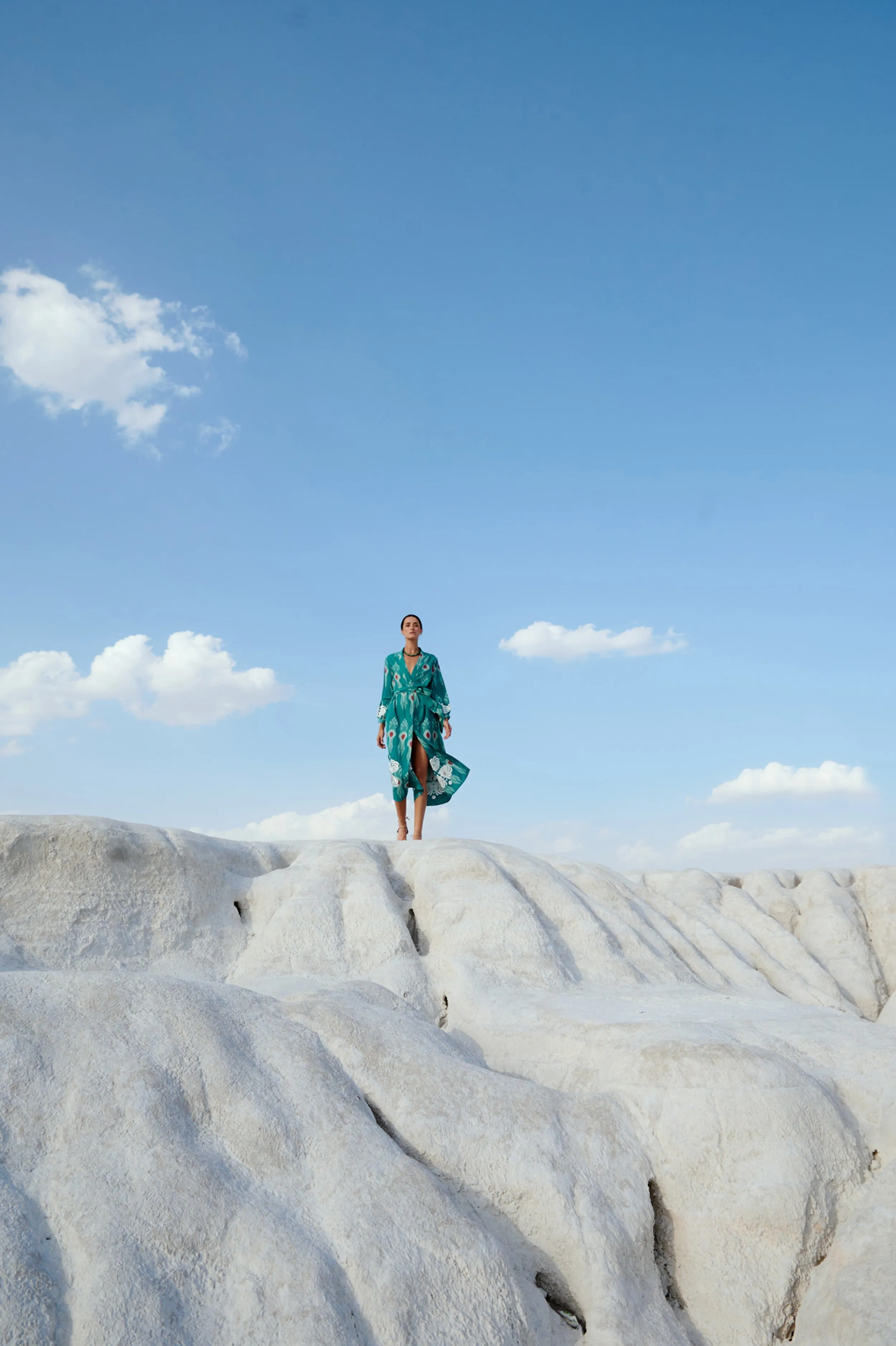 Chinkara Green Robe