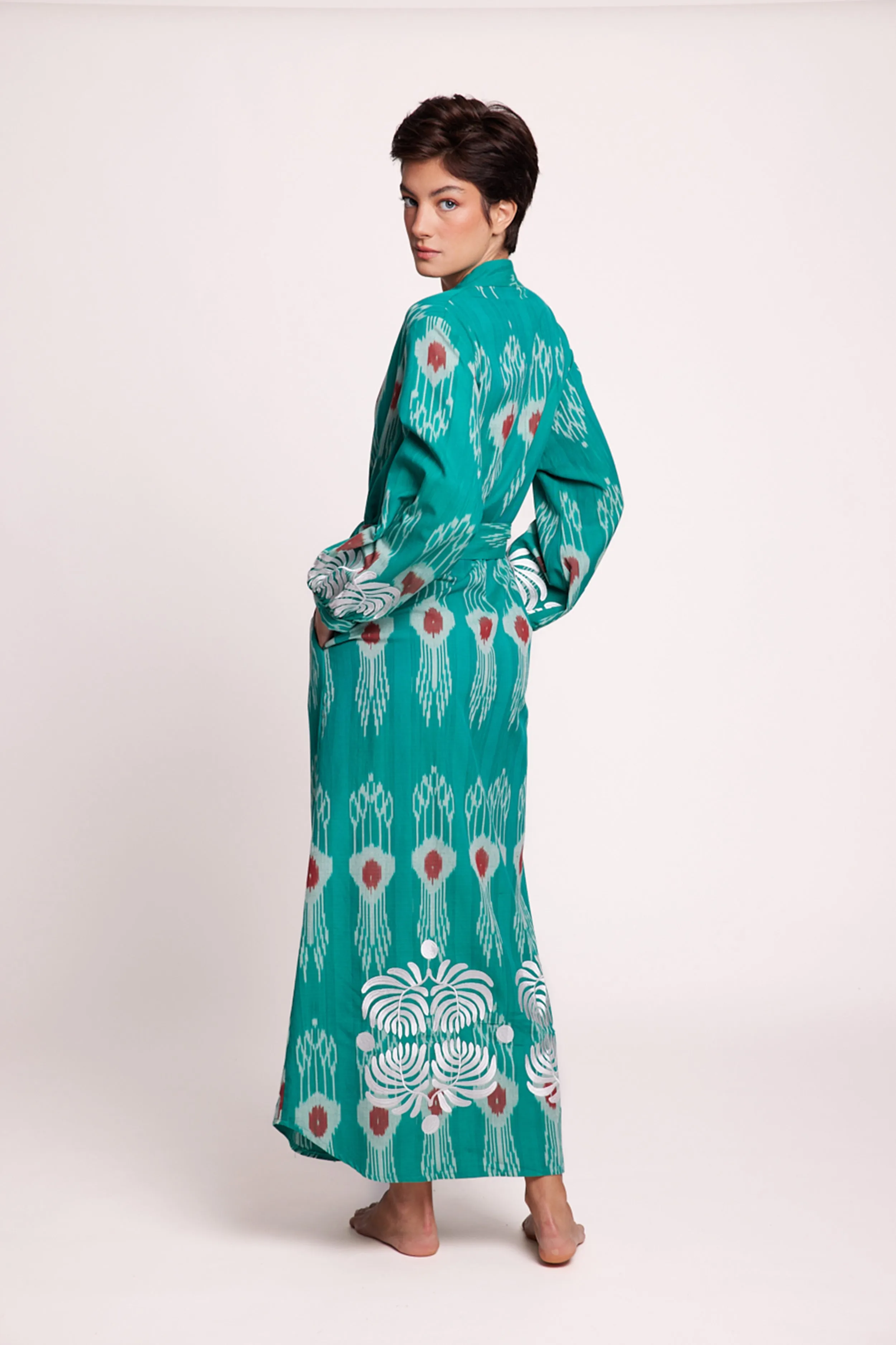 Chinkara Green Robe