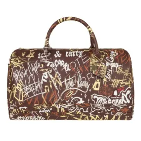 Chocolate Graffiti Duffle Reg