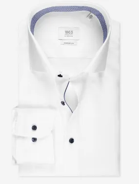 Comfort Fit With Inlay Shirt White