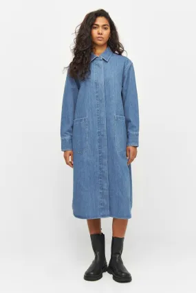 Denim Shirt Dress Knowledge Cotton Apparel