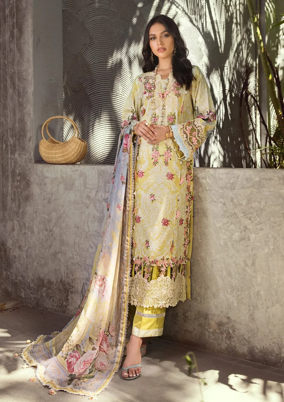 Elaf Embroidered Limited Edition Lawn Collection – ESL-02A PIXIE DUST