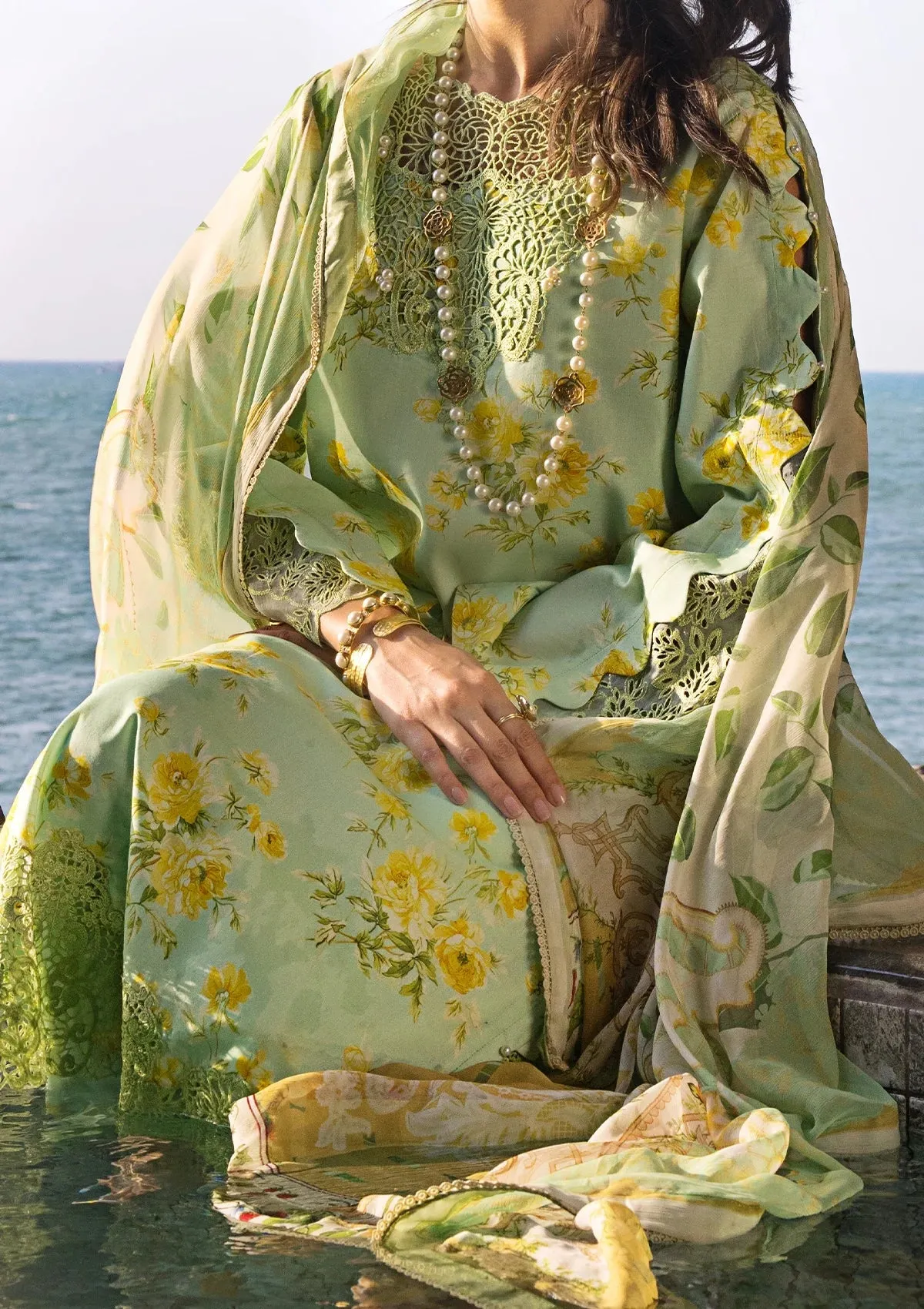 Elaf Embroidered Limited Edition Lawn Collection – ESL-06B MAJESTIC NOVA