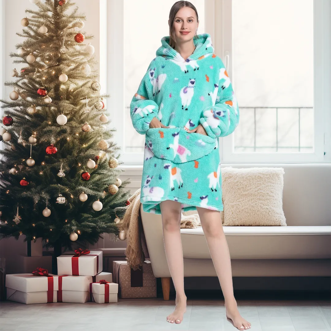Family Cute Blanket Hoodie