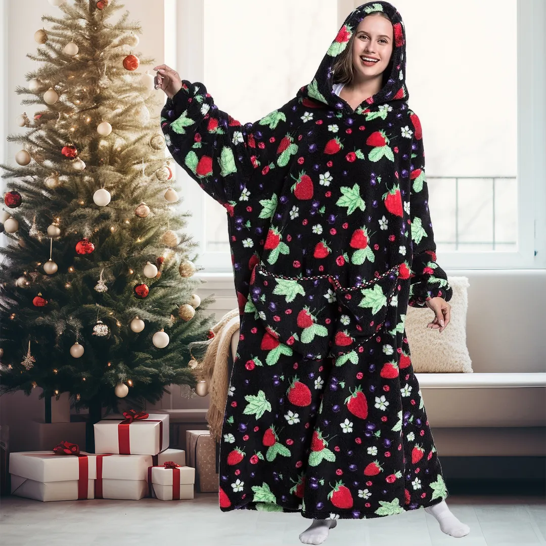 Family Cute Blanket Hoodie