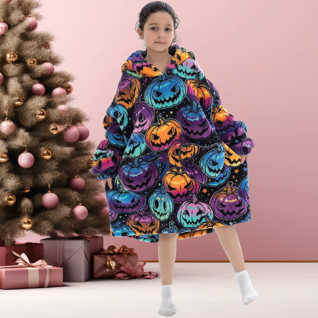 Family Cute Blanket Hoodie