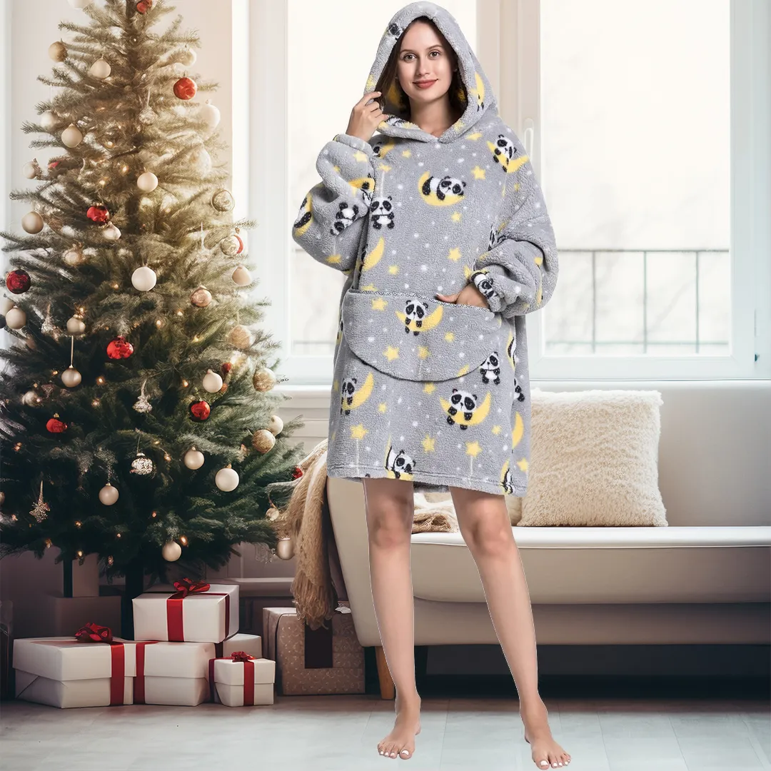 Family Cute Blanket Hoodie