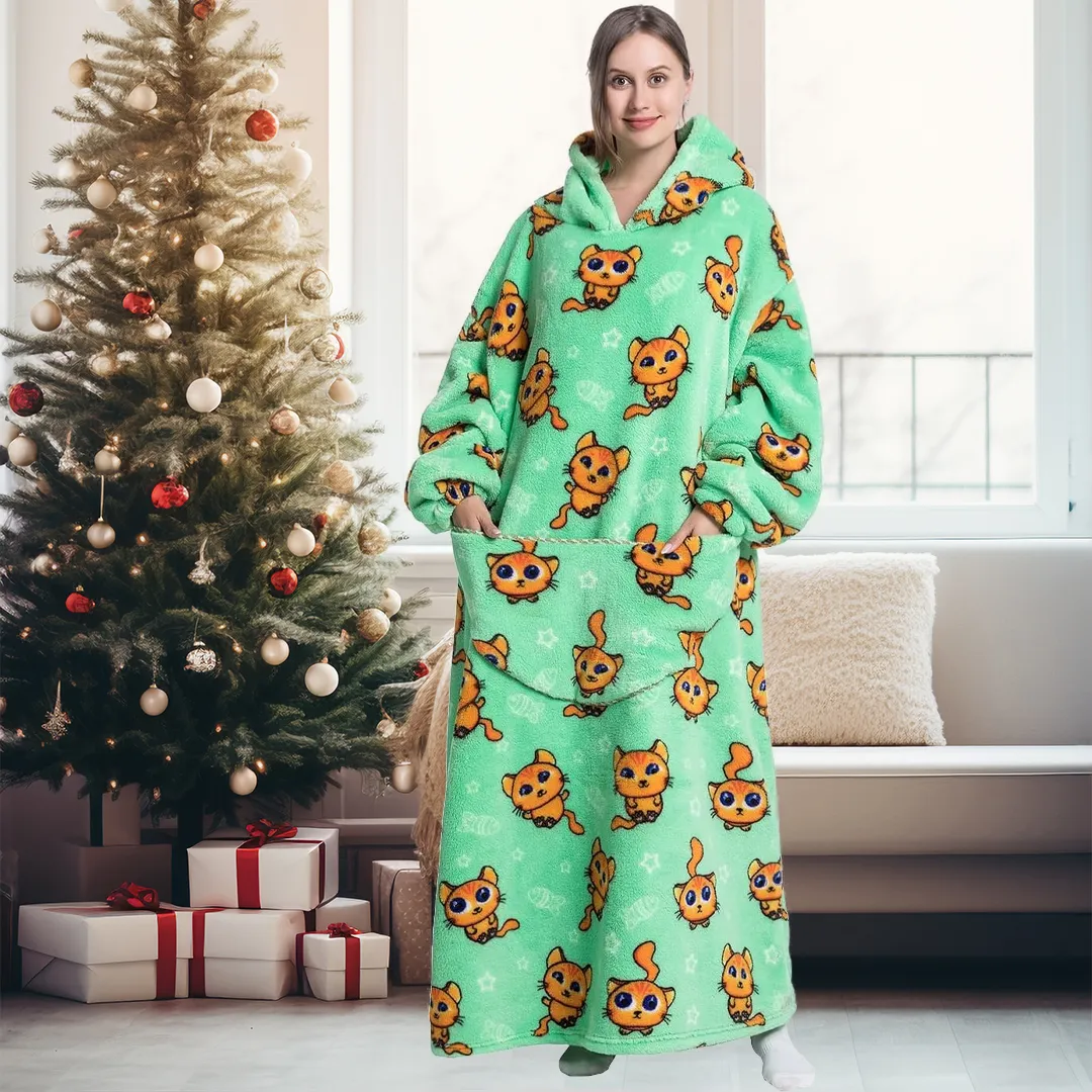 Family Cute Blanket Hoodie
