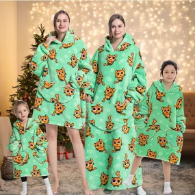Family Cute Blanket Hoodie
