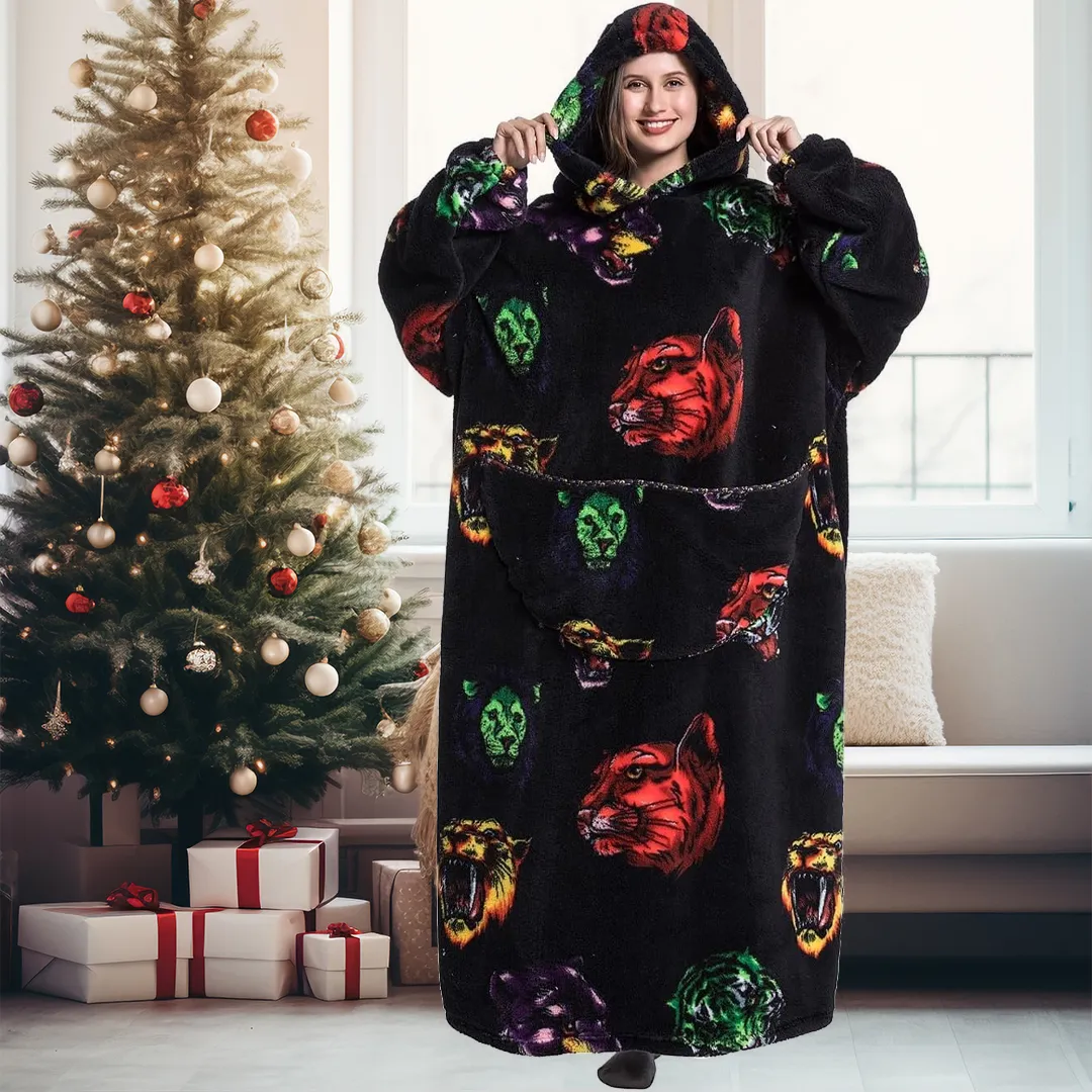 Family Cute Blanket Hoodie
