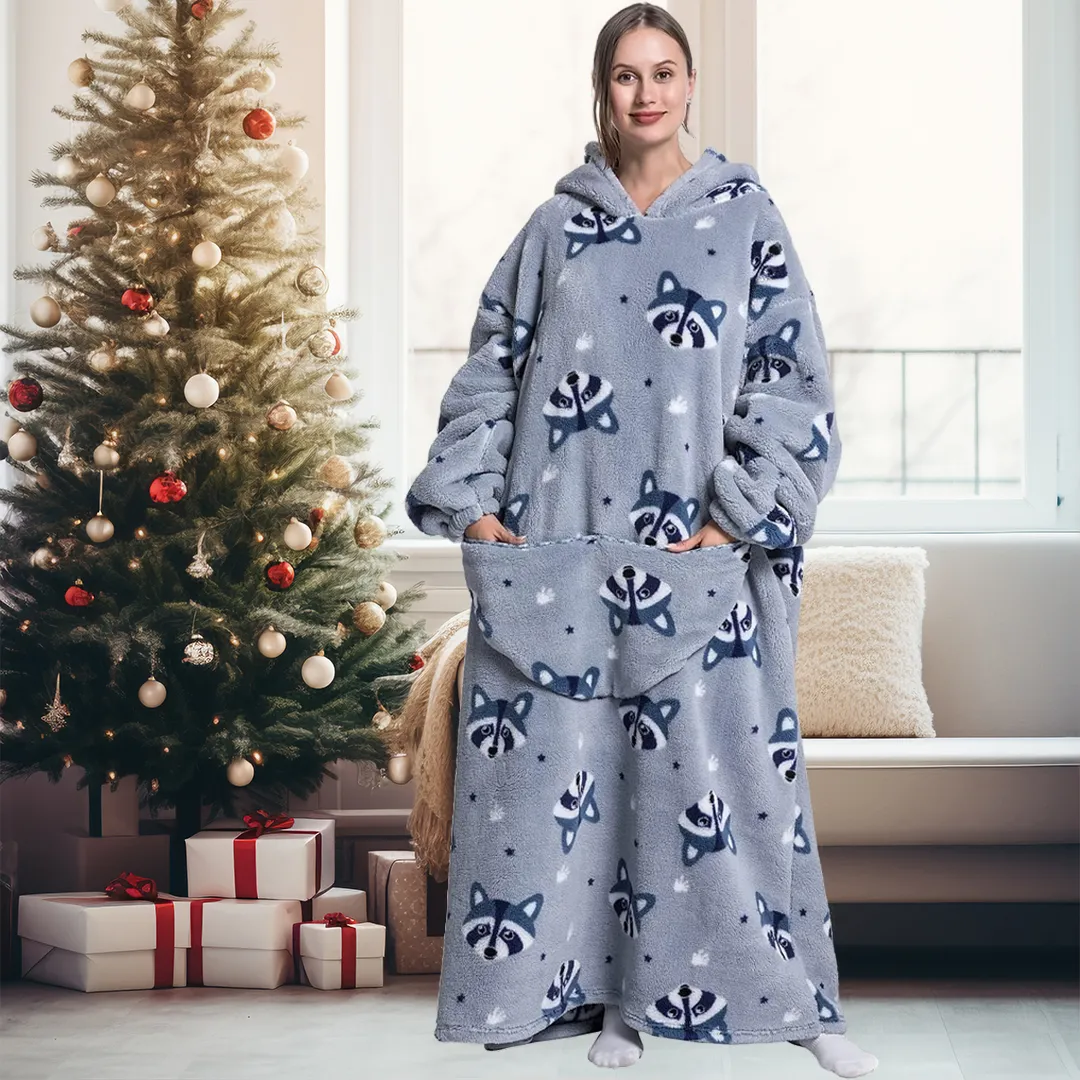 Family Cute Blanket Hoodie
