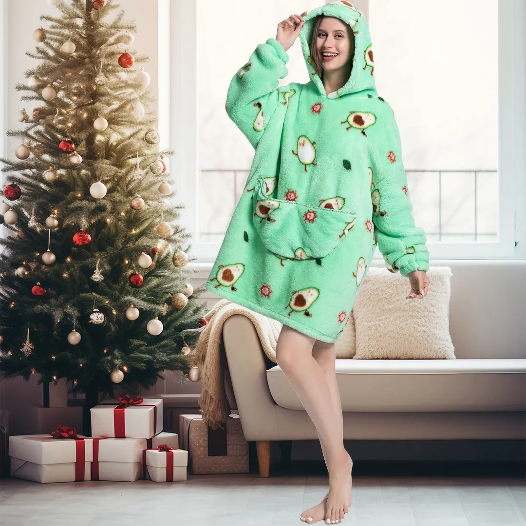 Family Cute Blanket Hoodie
