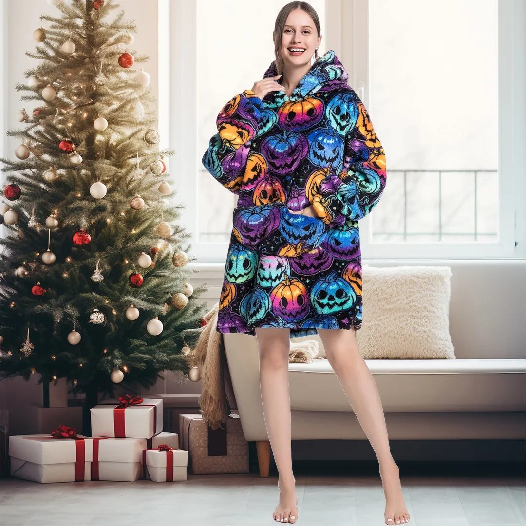 Family Cute Blanket Hoodie