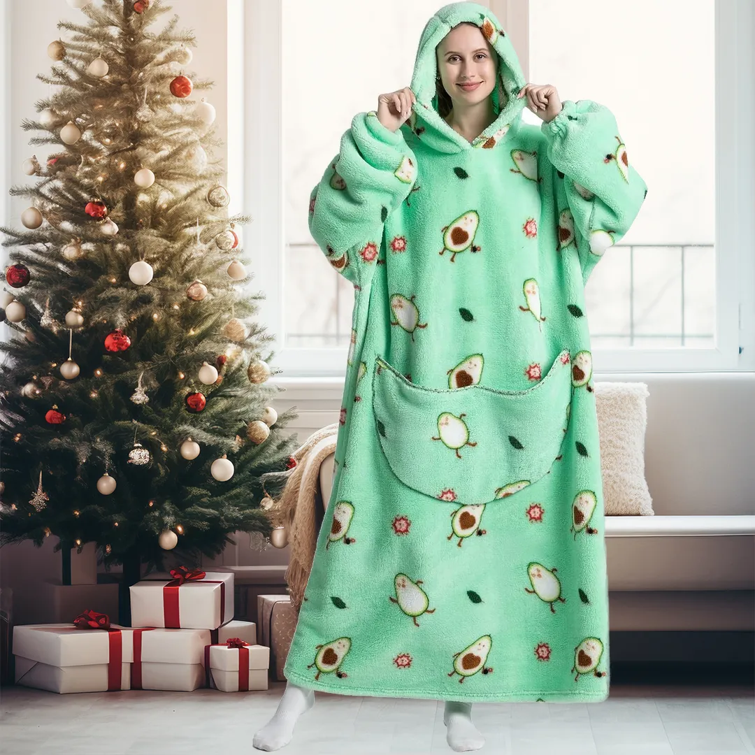 Family Cute Blanket Hoodie