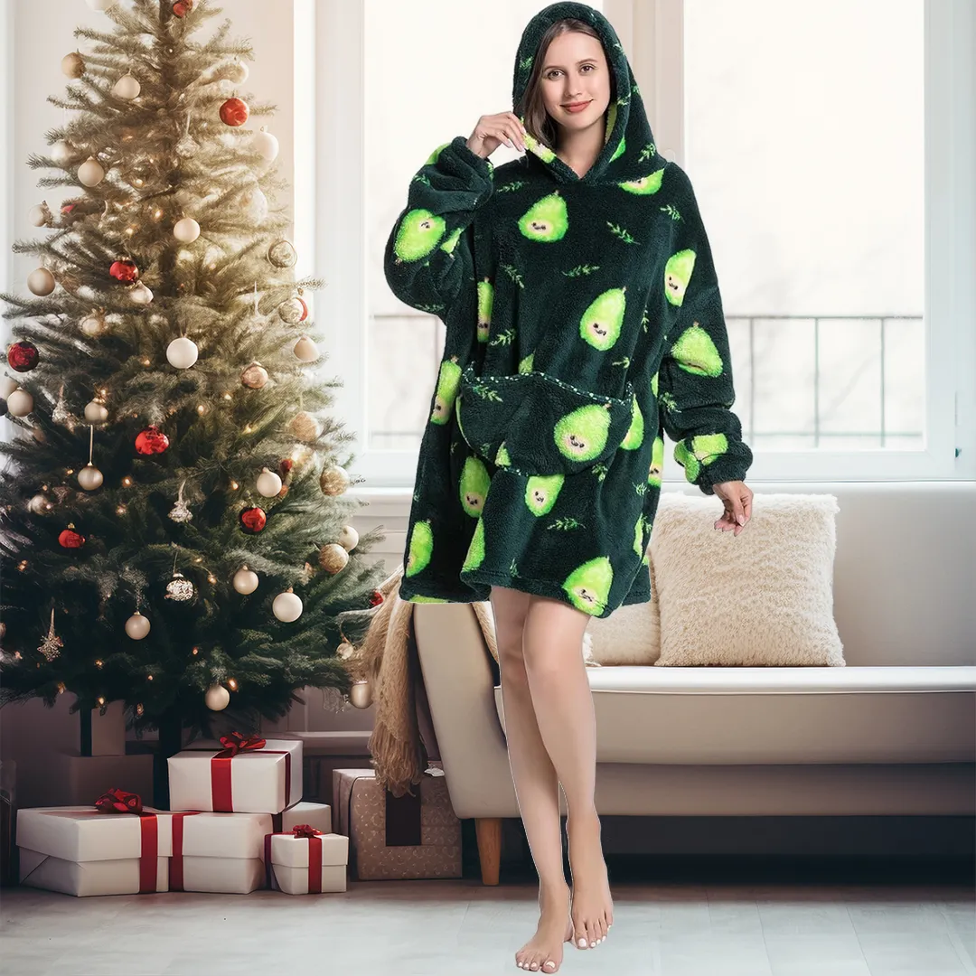 Family Cute Blanket Hoodie