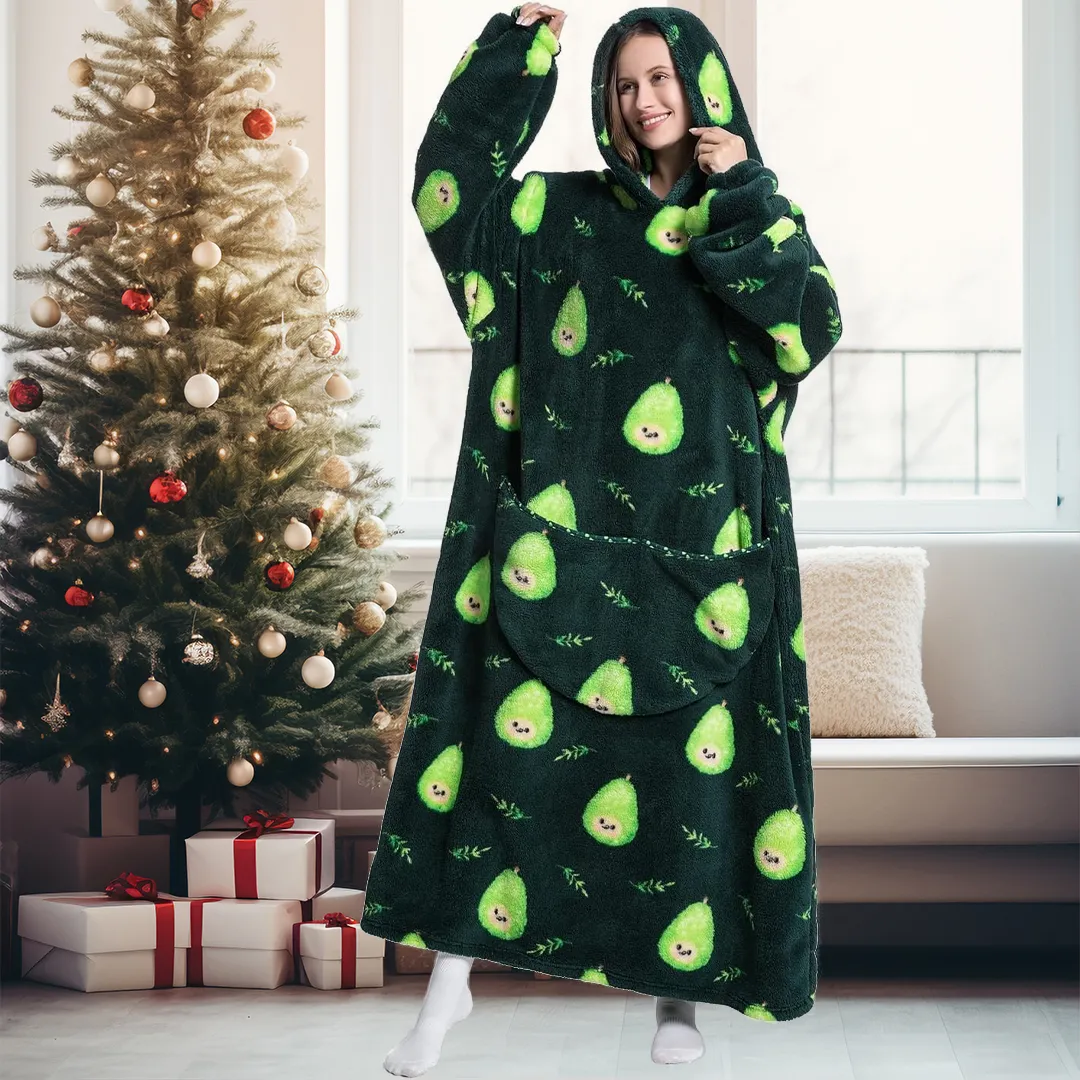 Family Cute Blanket Hoodie