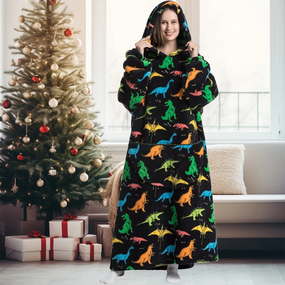 Family Cute Blanket Hoodie