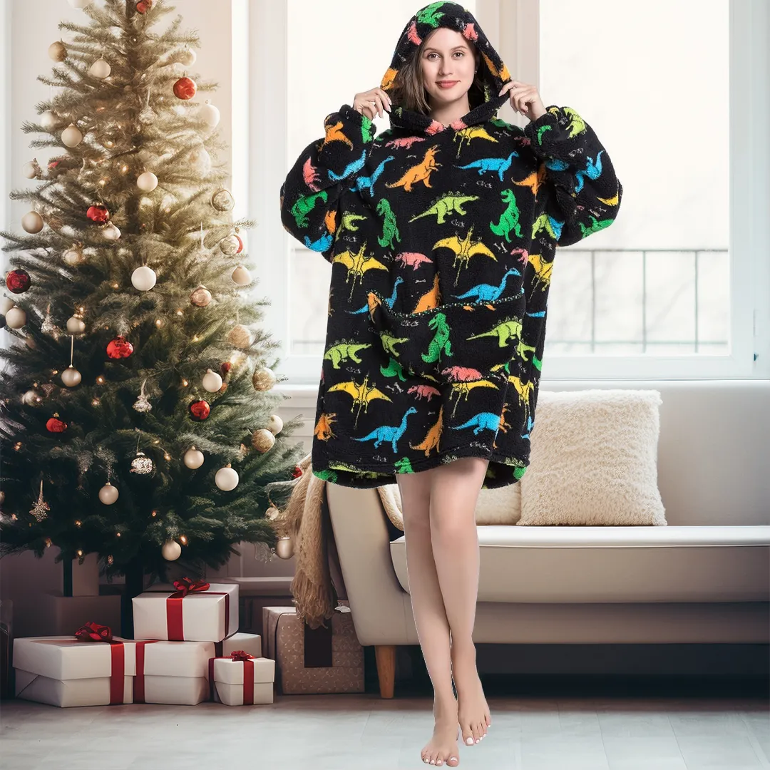 Family Cute Blanket Hoodie