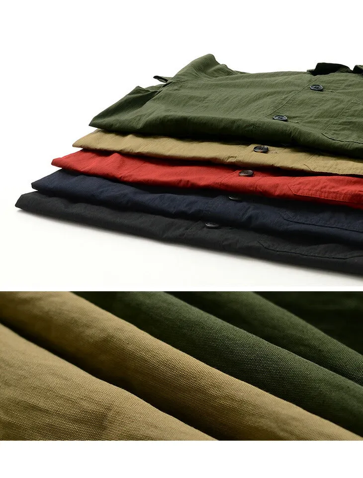 FOB FACTORY / F2395 French shirtcoat