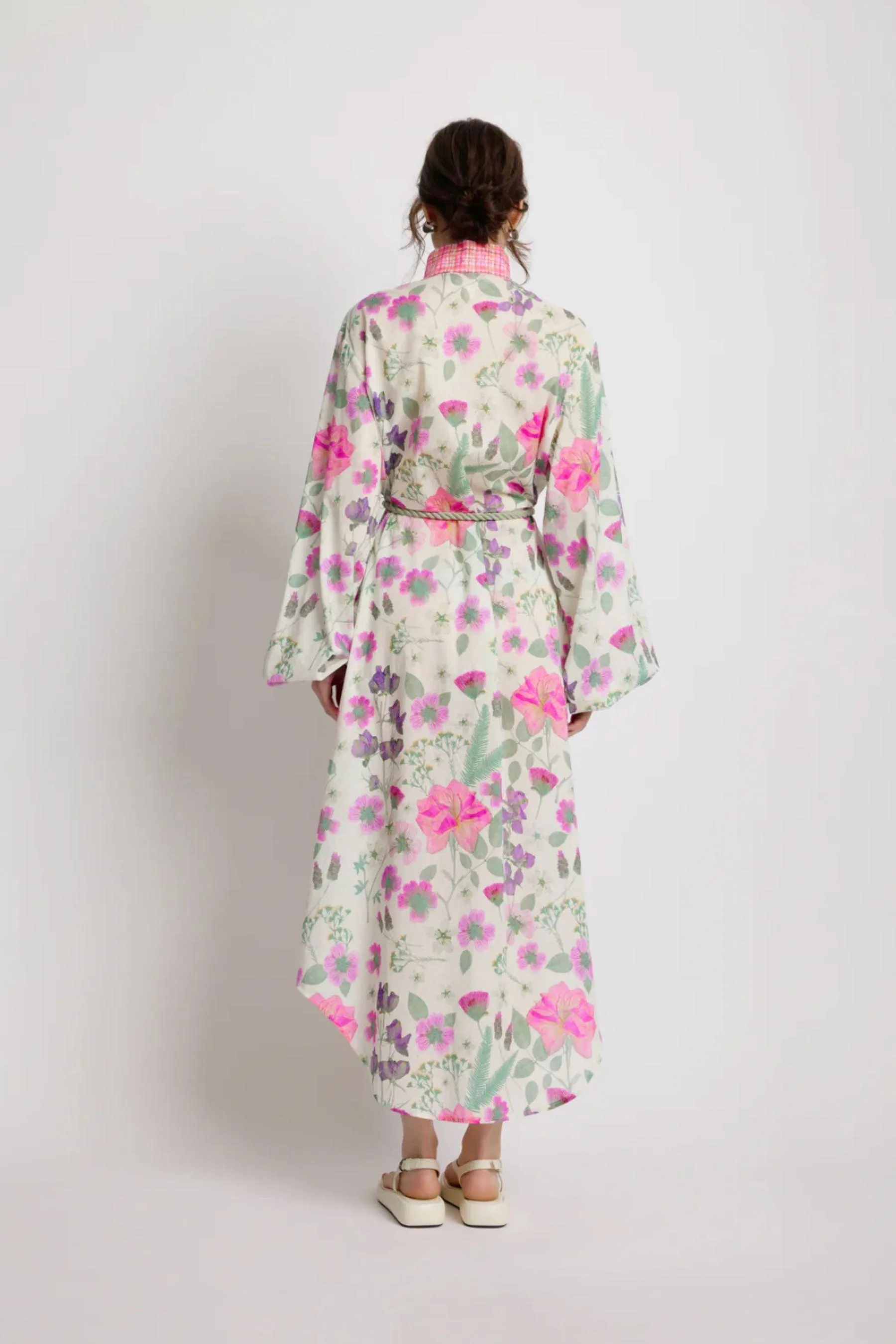 Foliage Shirt Dress | Pressed Flora