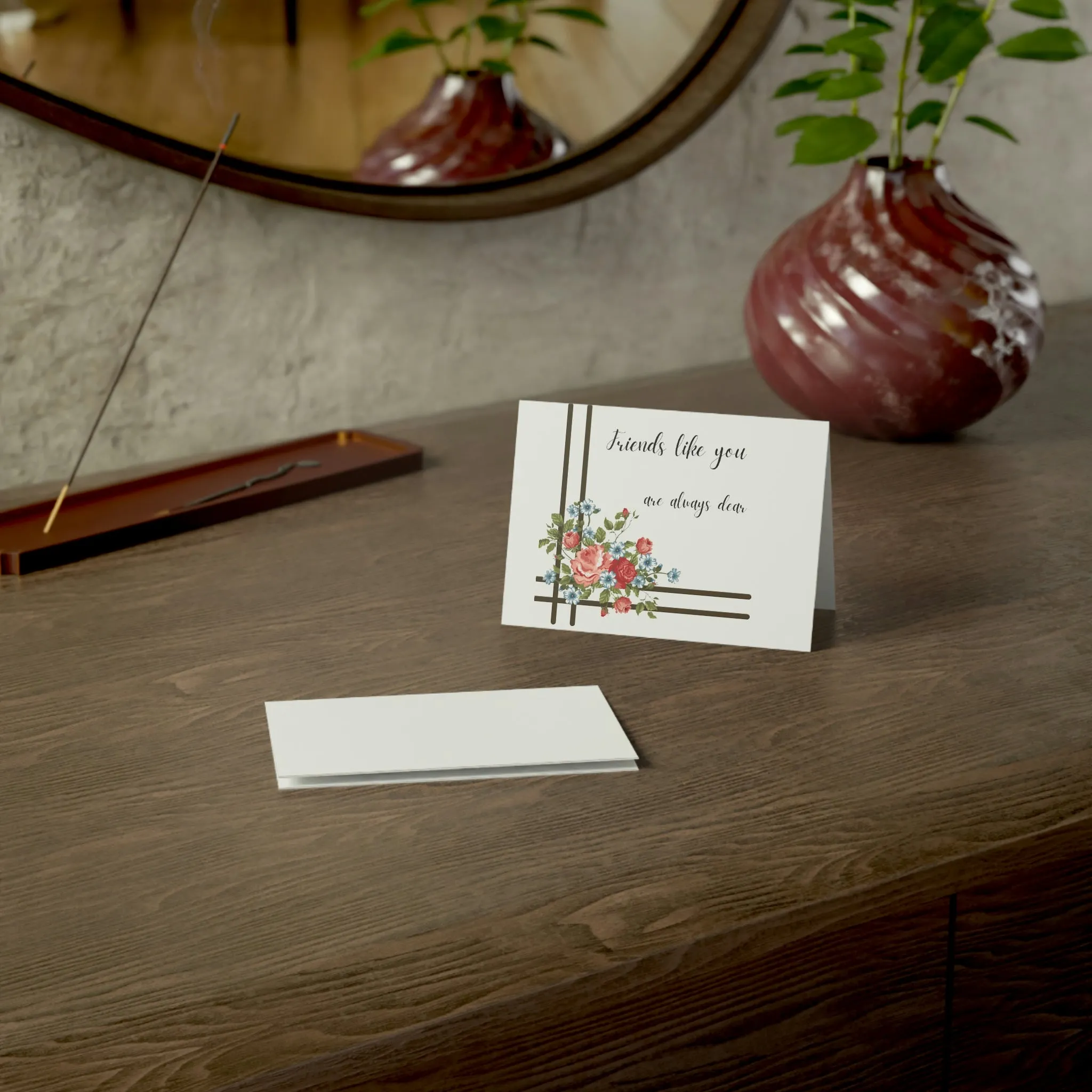 friends are dear Greeting Cards (1, 10, 30, and 50pcs)