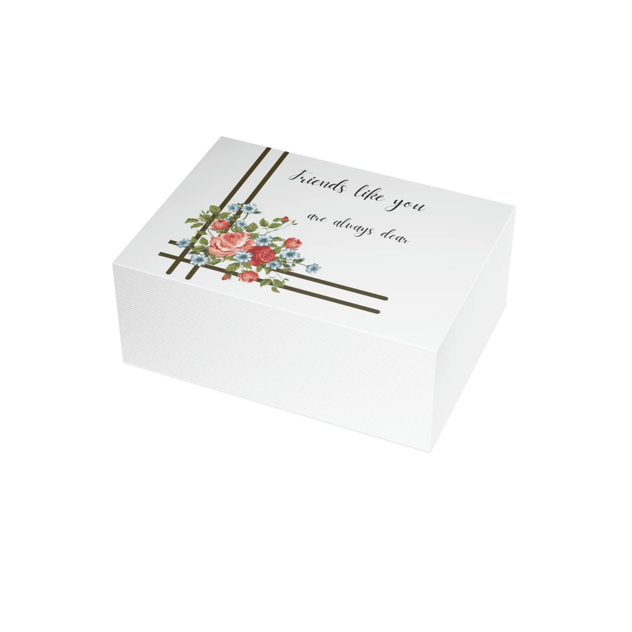 friends are dear Greeting Cards (1, 10, 30, and 50pcs)