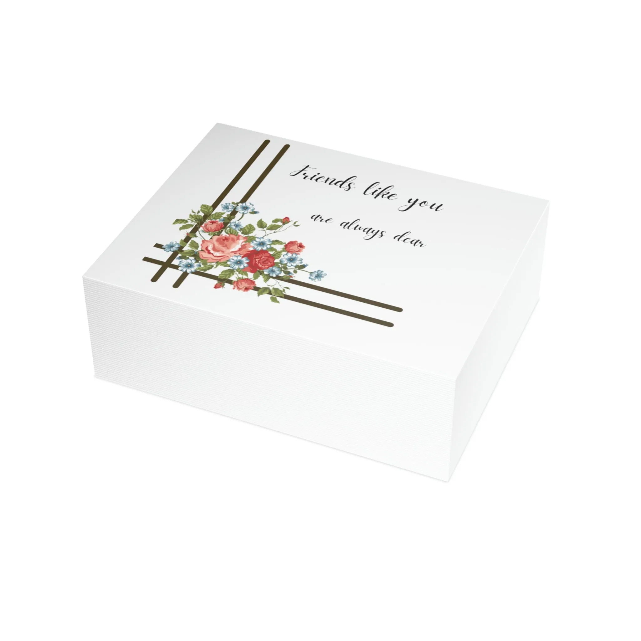 friends are dear Greeting Cards (1, 10, 30, and 50pcs)