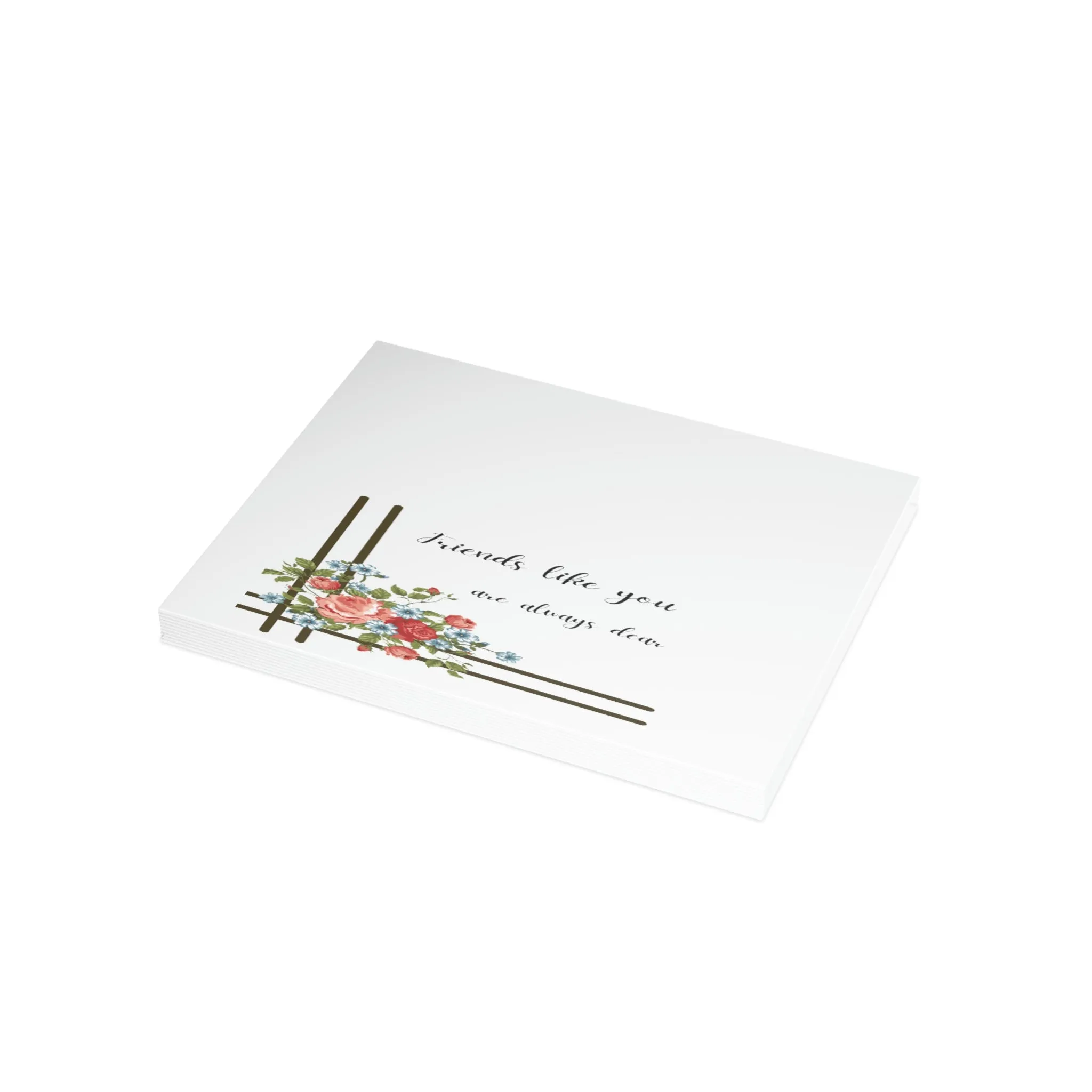 friends are dear Greeting Cards (1, 10, 30, and 50pcs)