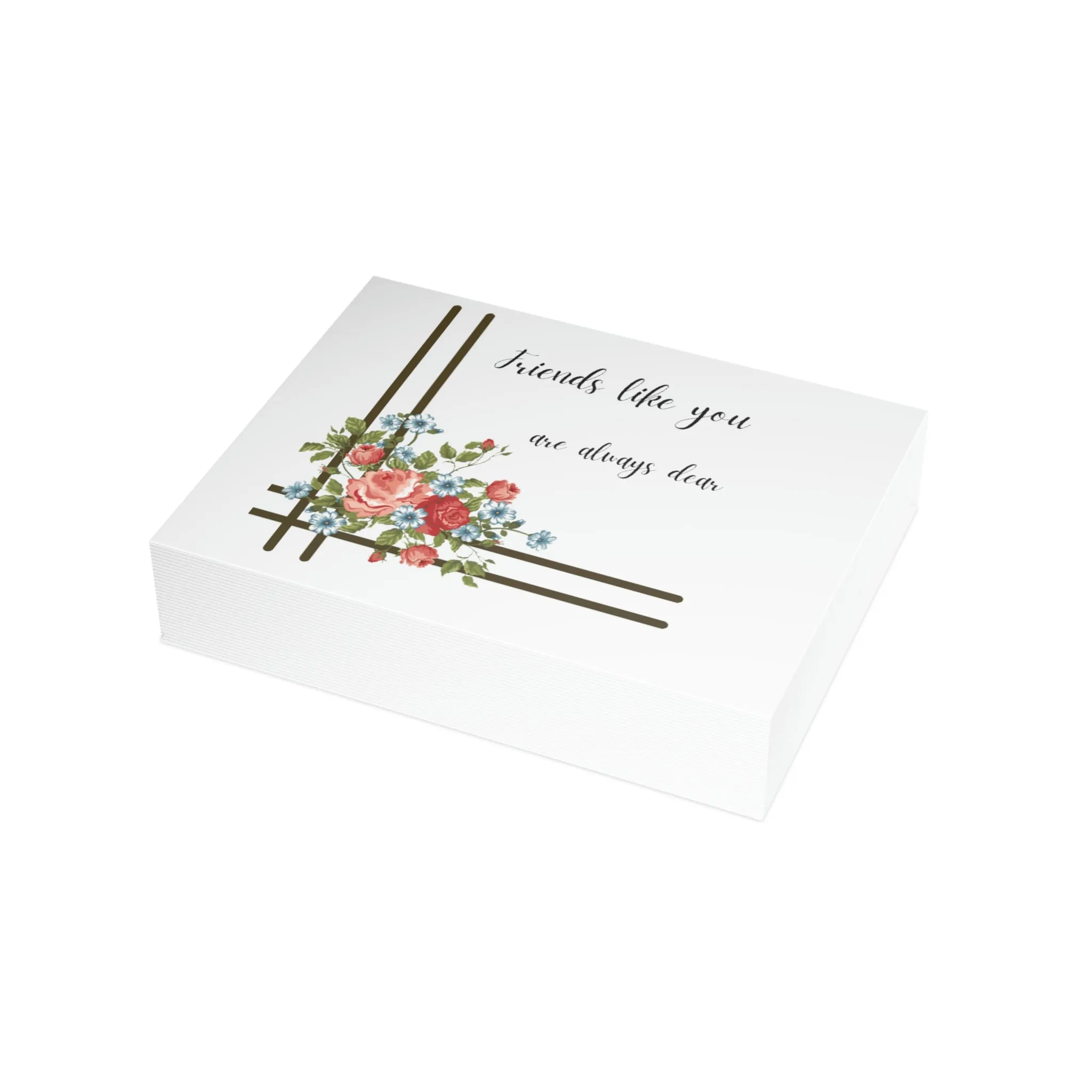 friends are dear Greeting Cards (1, 10, 30, and 50pcs)