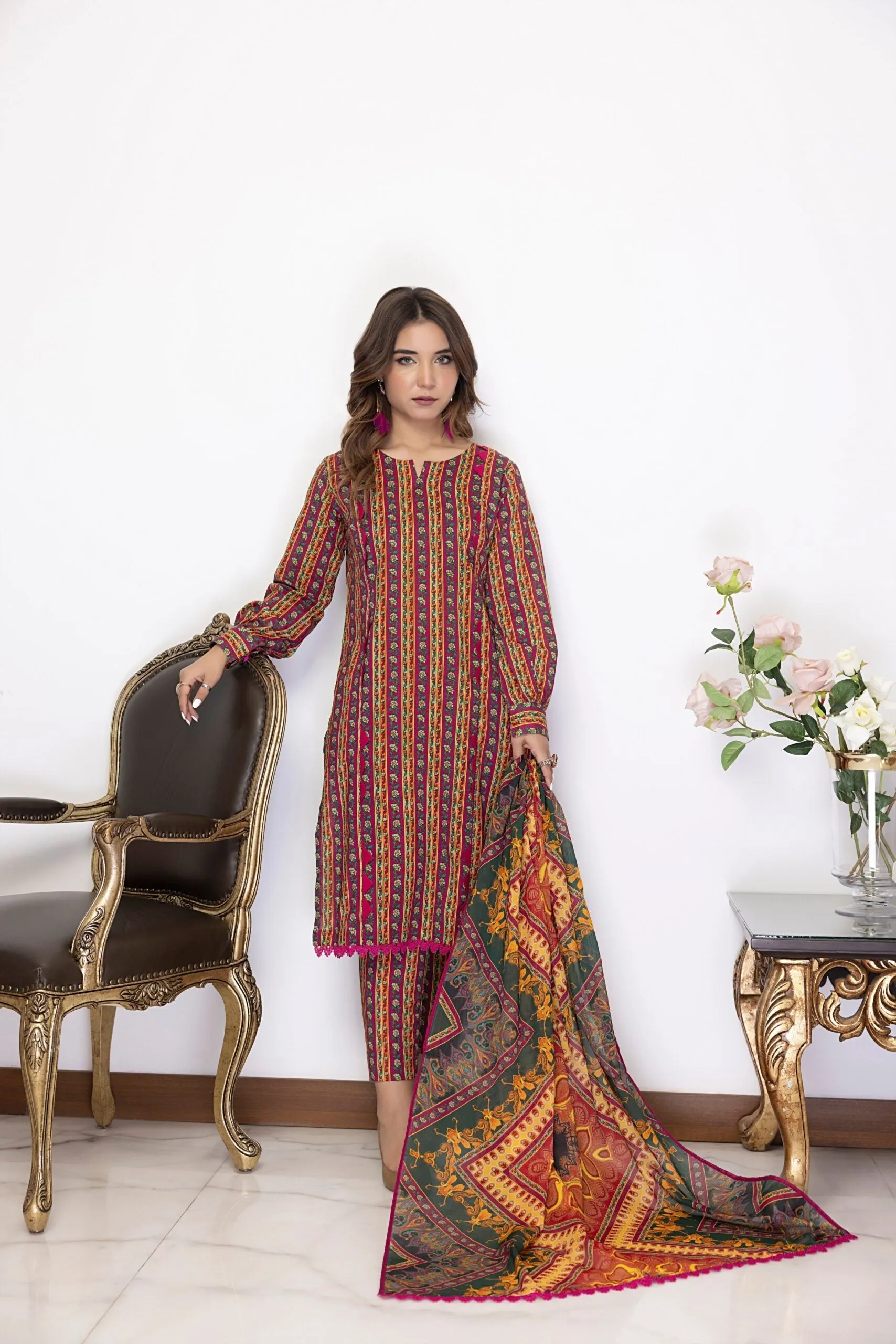 Identic Special Edition Printed Lawn Collection  – ISE-11