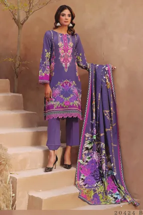Jade Chilman Summer Edition Lawn Collection – 20424 B