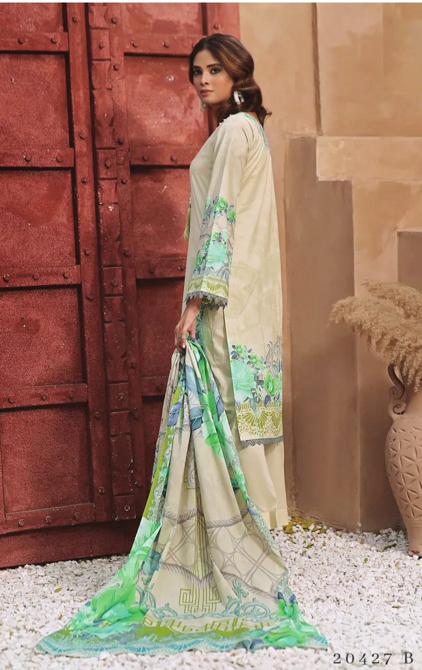 Jade Chilman Summer Edition Lawn Collection – 20427 B