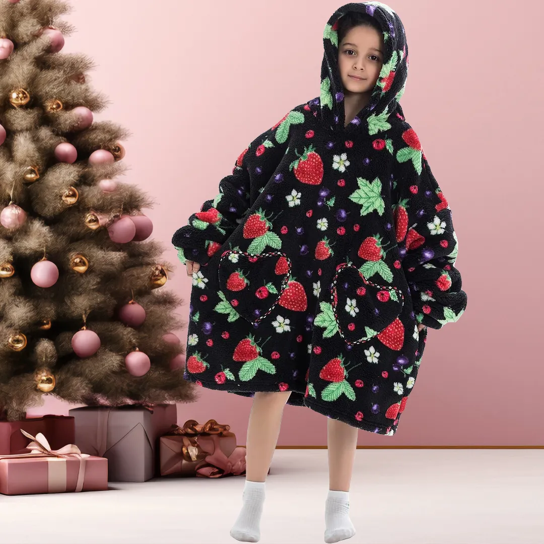 Kids Blanket Hoodie