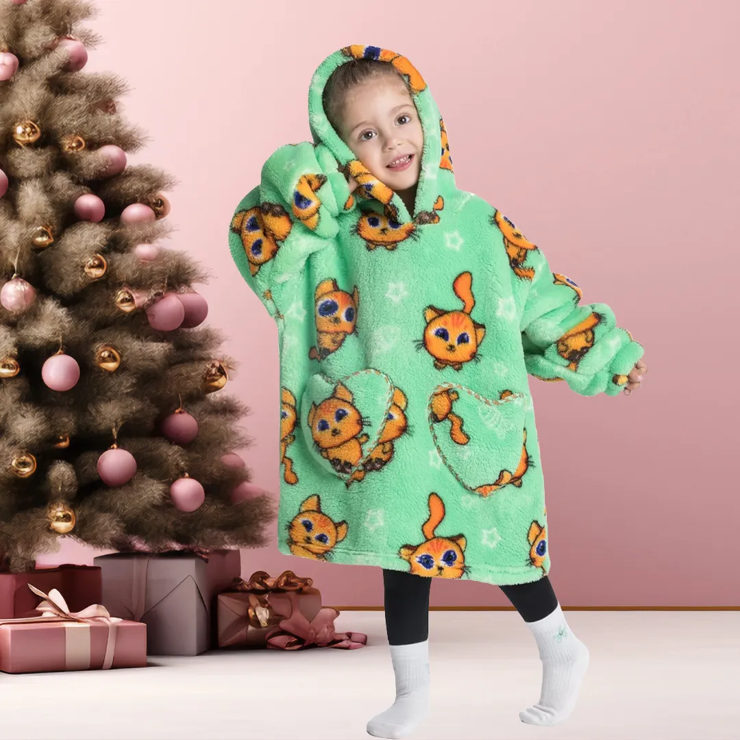Kids Blanket Hoodie