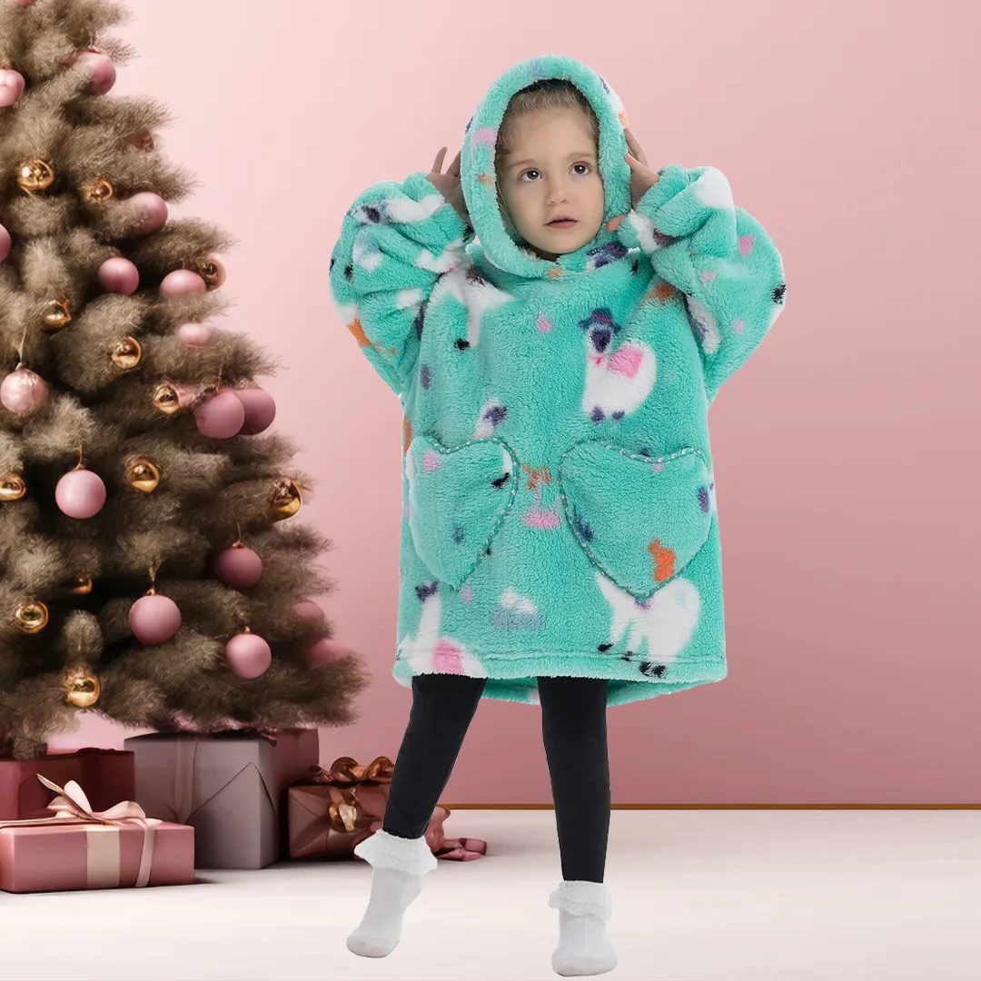 Kids Blanket Hoodie