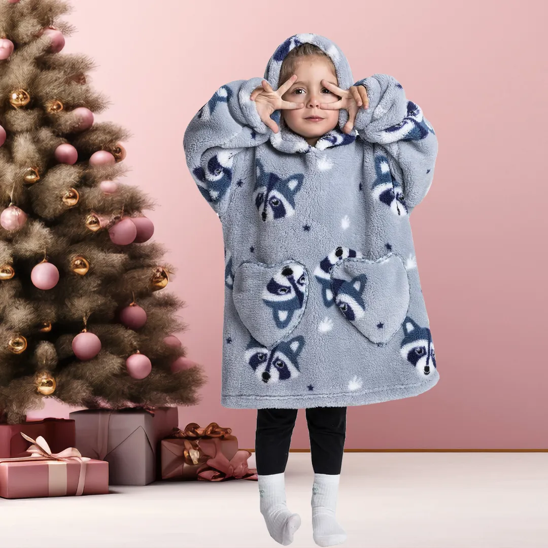 Kids Blanket Hoodie