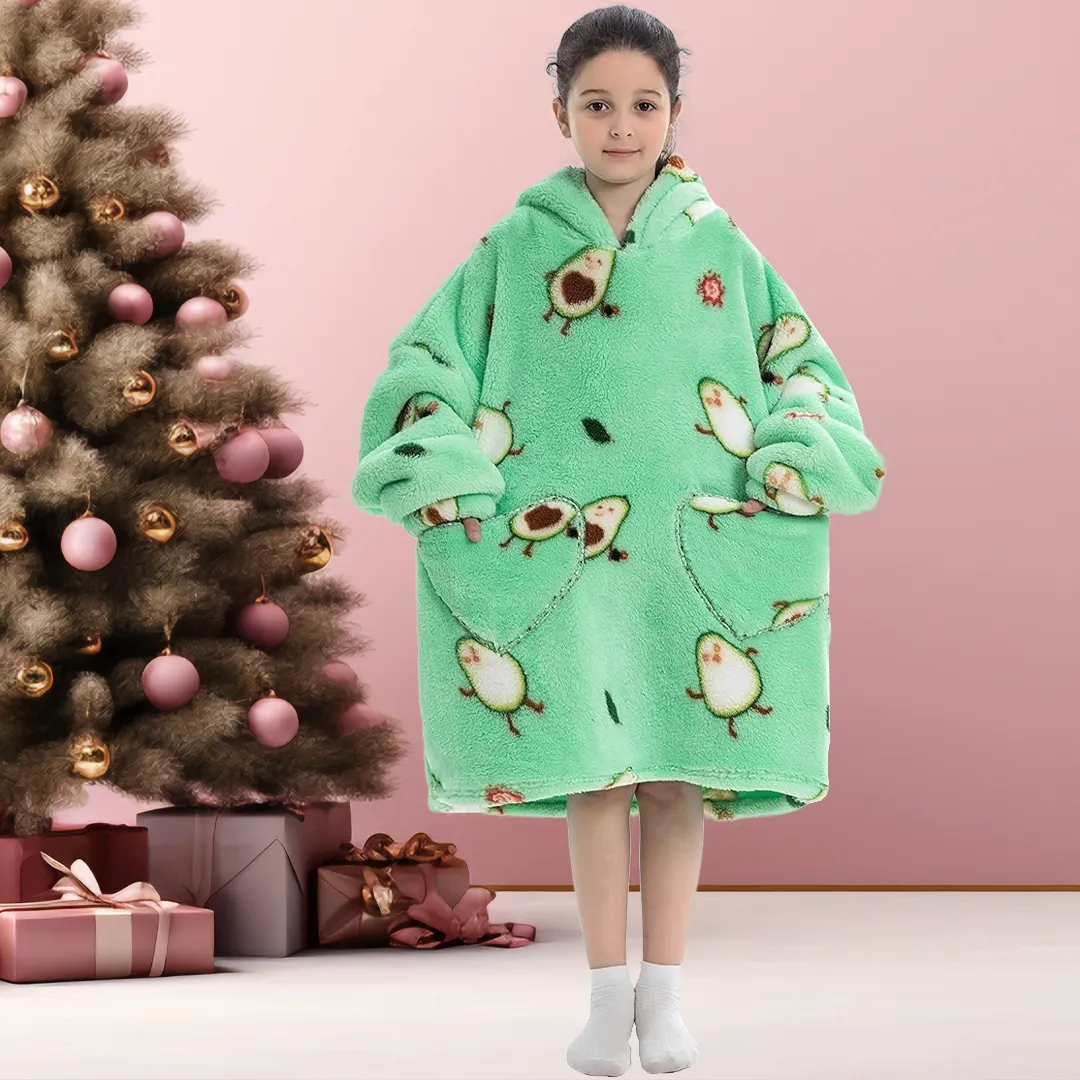 Kids Blanket Hoodie