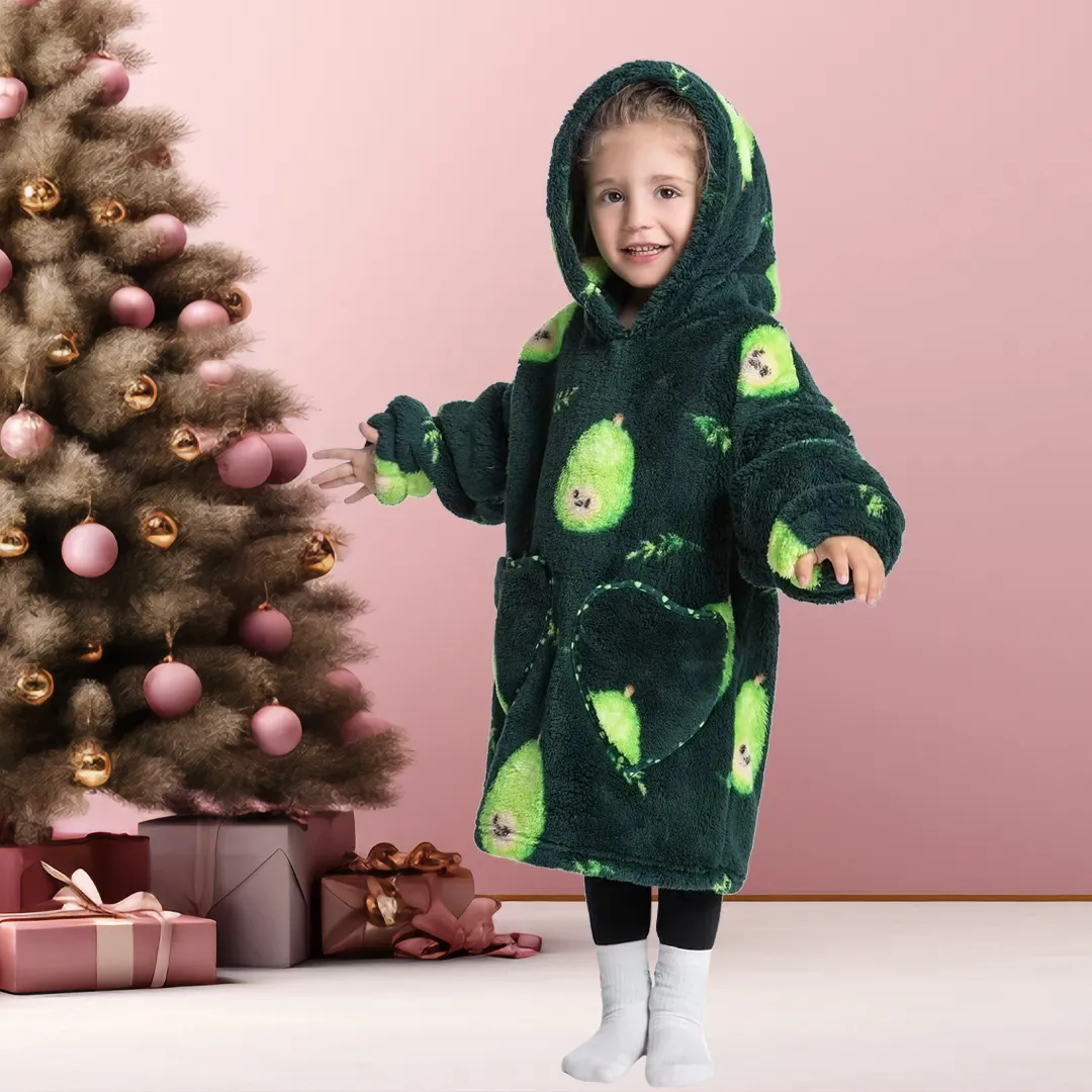 Kids Blanket Hoodie
