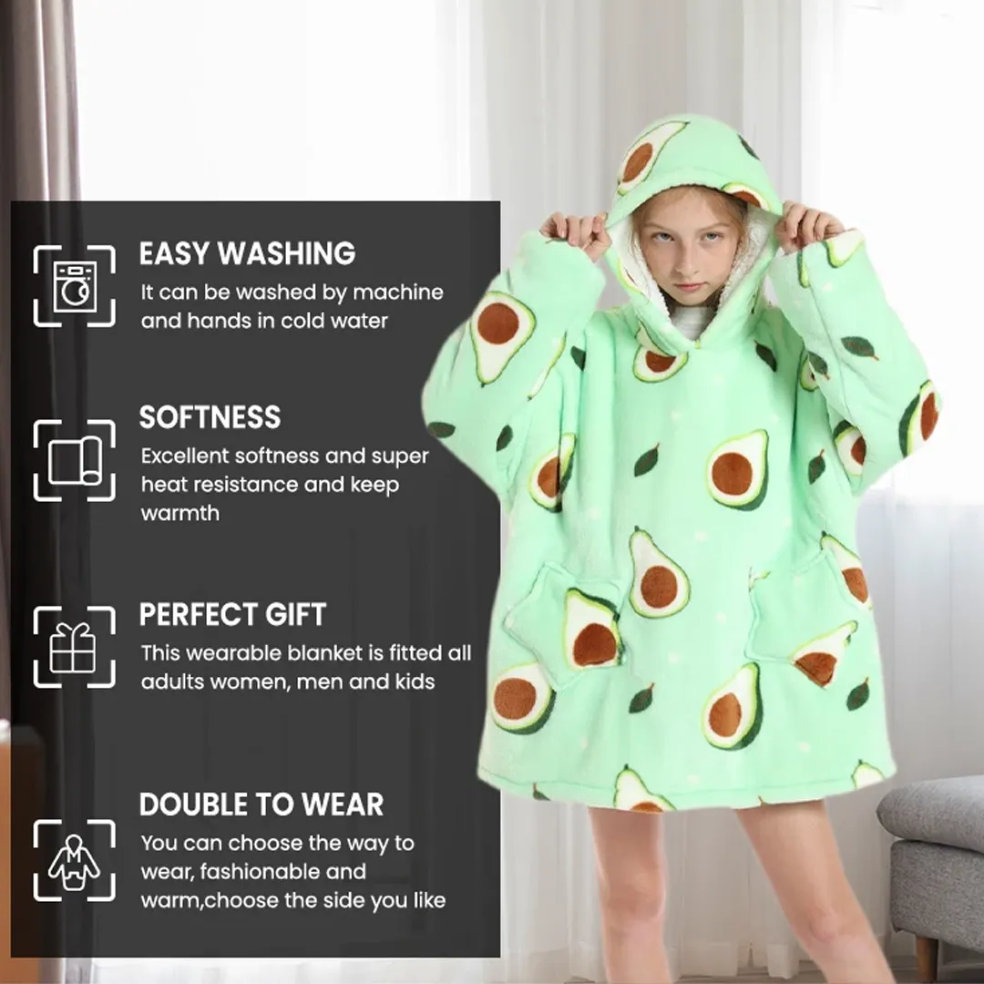 Kids Blanket Hoodie