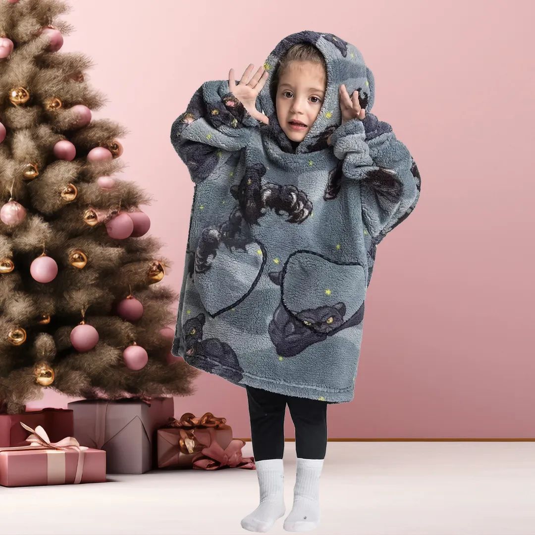 Kids Blanket Hoodie